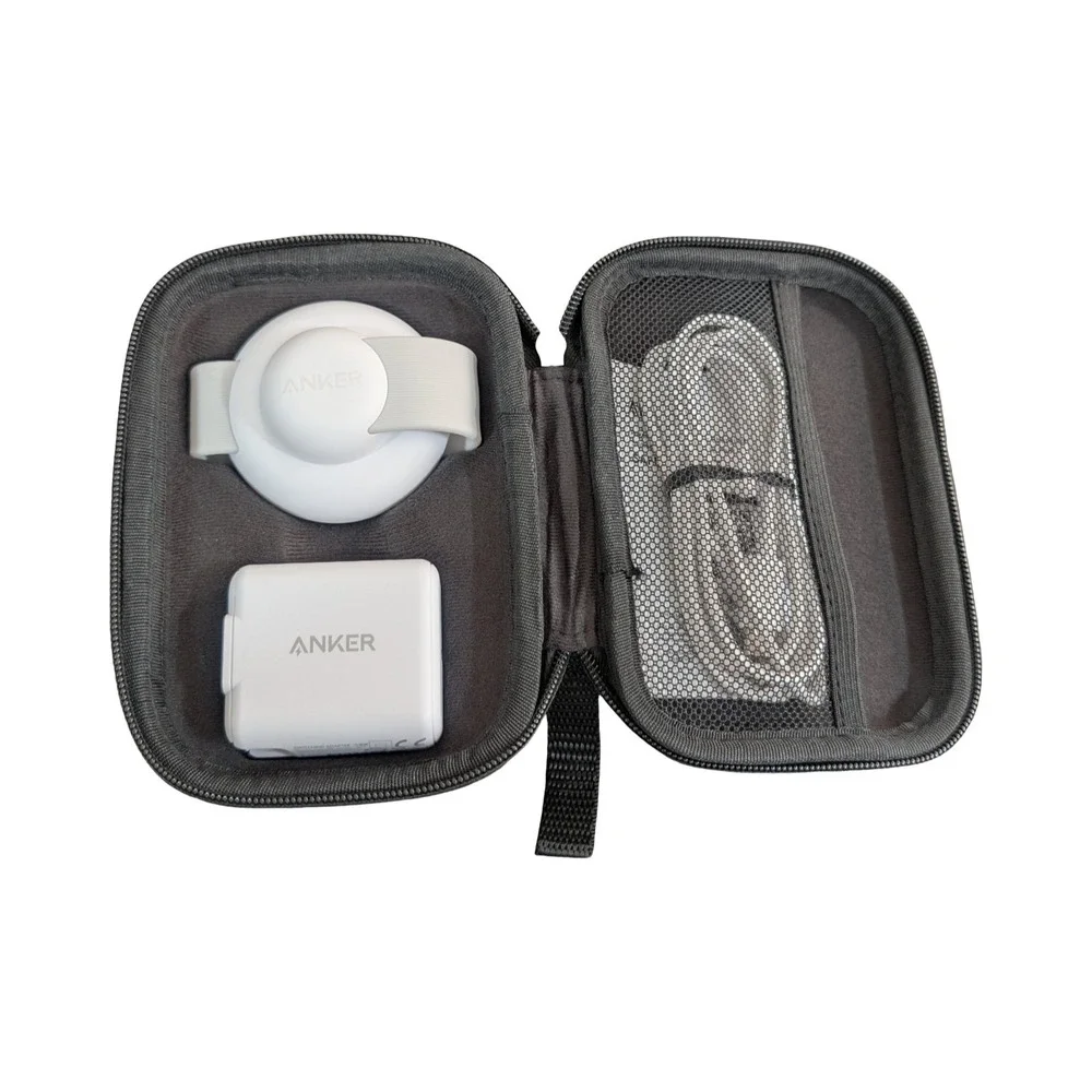 Pp2O Anker Ultra Compact 3 In 1 Wireless Charging Station Foldable W/Pouch White